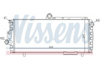 Radiateur, refroidissement du moteur 60010 Nissens