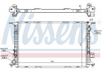 Radiateur, refroidissement du moteur 60326 Nissens