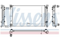 Radiateur, refroidissement du moteur 60353 Nissens