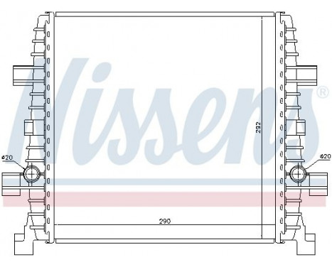 Radiateur, refroidissement du moteur 60358 Nissens