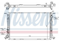 Radiateur, refroidissement du moteur 60359 Nissens
