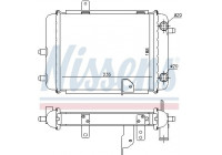 Radiateur, refroidissement du moteur 60363 Nissens