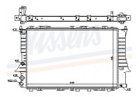 Radiateur, refroidissement du moteur 60457 Nissens