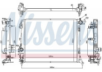 Radiateur, refroidissement du moteur 606473 Nissens