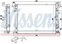 Radiateur, refroidissement du moteur 606553 Nissens