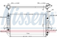 Radiateur, refroidissement du moteur 60909 Nissens