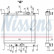 Radiateur, refroidissement du moteur 61748 Nissens