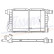 Radiateur, refroidissement du moteur 61805 Nissens