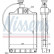 Radiateur, refroidissement du moteur 62254 Nissens, Vignette 2