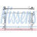 Radiateur, refroidissement du moteur 62357 Nissens