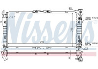 Radiateur, refroidissement du moteur 62393 Nissens