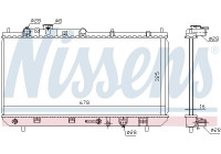 Radiateur, refroidissement du moteur 624041 Nissens
