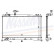 Radiateur, refroidissement du moteur 62462A Nissens