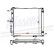 Radiateur, refroidissement du moteur 62682A Nissens