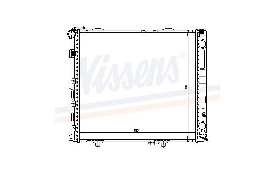 Radiateur, refroidissement du moteur 62696A Nissens