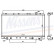 Radiateur, refroidissement du moteur 62866 Nissens
