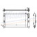 Radiateur, refroidissement du moteur 628952 Nissens