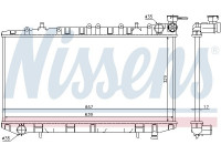 Radiateur, refroidissement du moteur 62961 Nissens