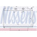 Radiateur, refroidissement du moteur 636003 Nissens