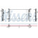 Radiateur, refroidissement du moteur 637632 Nissens