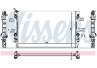 Radiateur, refroidissement du moteur 63779 Nissens
