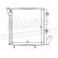 Radiateur, refroidissement du moteur 63869 Nissens