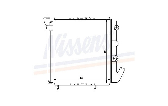 Radiateur, refroidissement du moteur 63869 Nissens