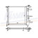 Radiateur, refroidissement du moteur 63928 Nissens