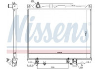 Radiateur, refroidissement du moteur 641776 Nissens