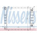 Radiateur, refroidissement du moteur 64328 Nissens