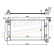 Radiateur, refroidissement du moteur 646321 Nissens