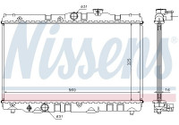 Radiateur, refroidissement du moteur 64741 Nissens