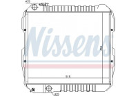 Radiateur, refroidissement du moteur 64845 Nissens