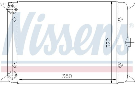 Radiateur, refroidissement du moteur 65140 Nissens