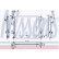 Radiateur, refroidissement du moteur 66747 Nissens