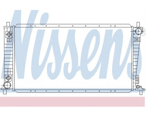 Radiateur, refroidissement du moteur 66856 Nissens