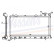 Radiateur, refroidissement du moteur 67705A Nissens