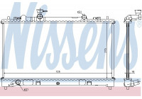 Radiateur, refroidissement du moteur 68510 Nissens