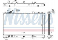 Radiateur, refroidissement du moteur 68531 Nissens
