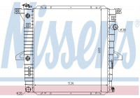 Radiateur, refroidissement du moteur 69203 Nissens