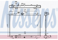 Radiateur, refroidissement du moteur 69400 Nissens