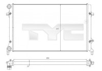 Radiateur, refroidissement du moteur 702-0025 TYC