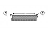 Radiateur, refroidissement du moteur 74002053 International Radiators