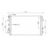 Radiateur, refroidissement du moteur 76002021 International Radiators Plus