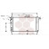 Radiateur, refroidissement du moteur 81002003 International Radiators, Vignette 2