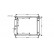 Radiateur, refroidissement du moteur 81002066 International Radiators