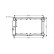 Radiateur, refroidissement du moteur 81002067 International Radiators