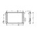 Radiateur, refroidissement du moteur 81002072 International Radiators