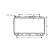 Radiateur, refroidissement du moteur 81002073 International Radiators
