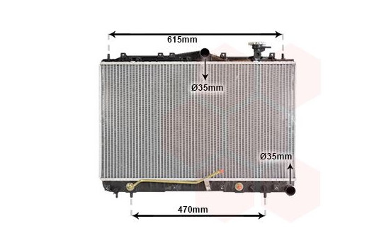 Radiateur, refroidissement du moteur 82002033 International Radiators, Image 2